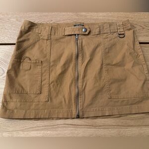 Wild Fable Tan‎ cargo skirt casual women’s size L skirts and boots style